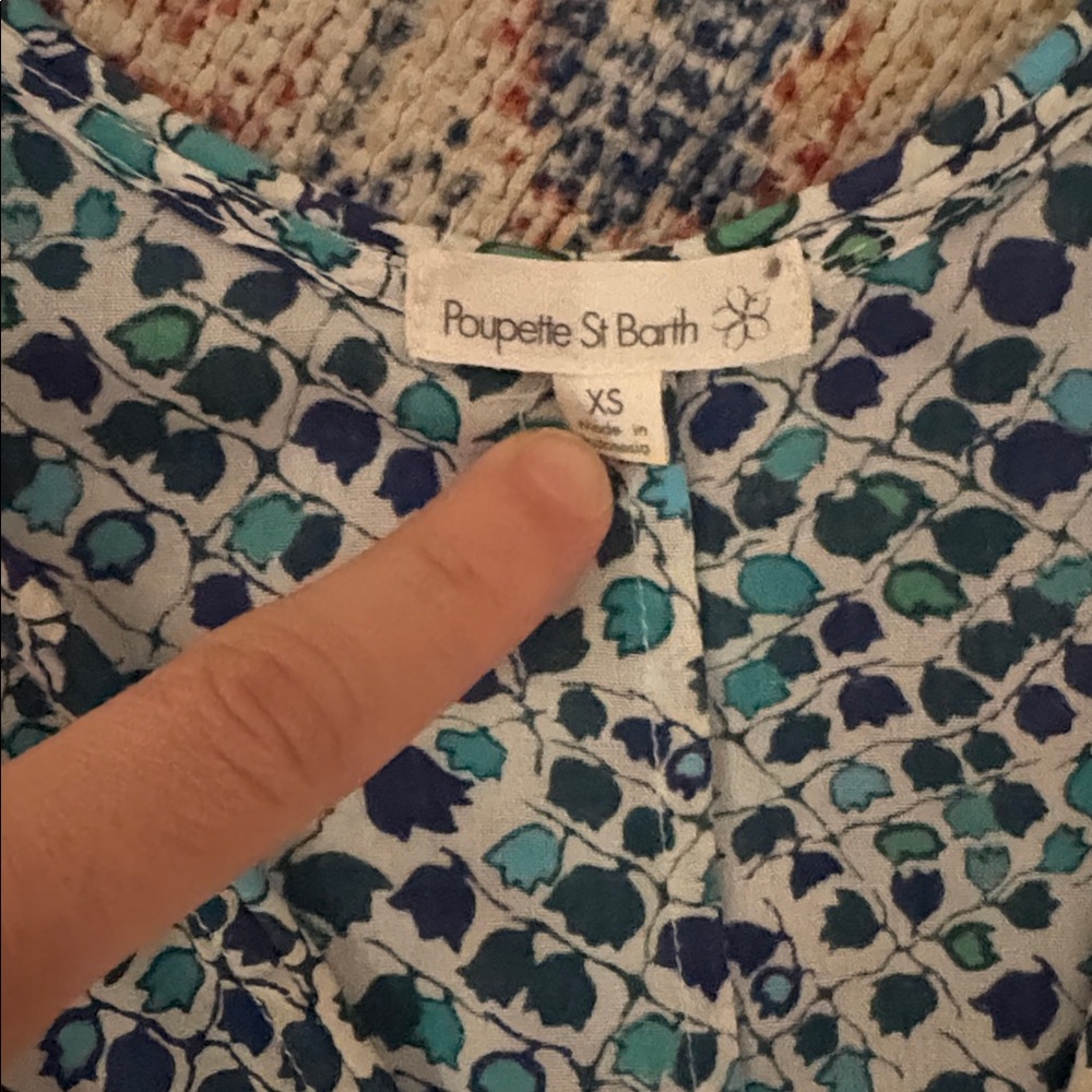 Poupette St. Barth Ilona Long Dress SZ XS EUC - Picture 6 of 8